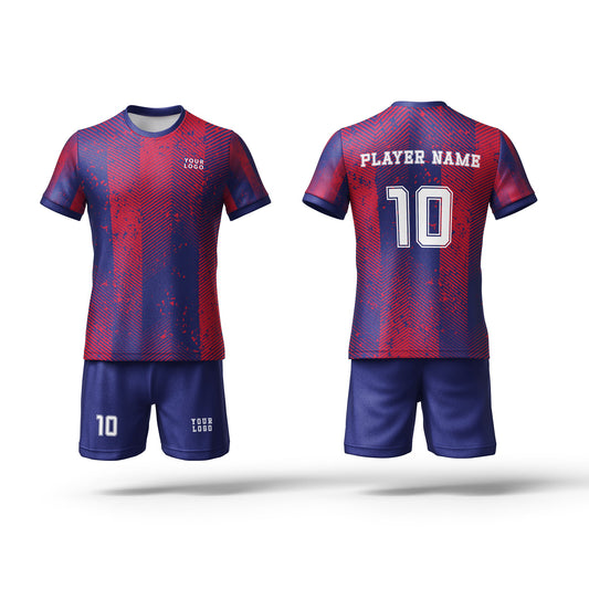 Custom Soccer Uniform – Two-Toned Design – Personalized Uniform