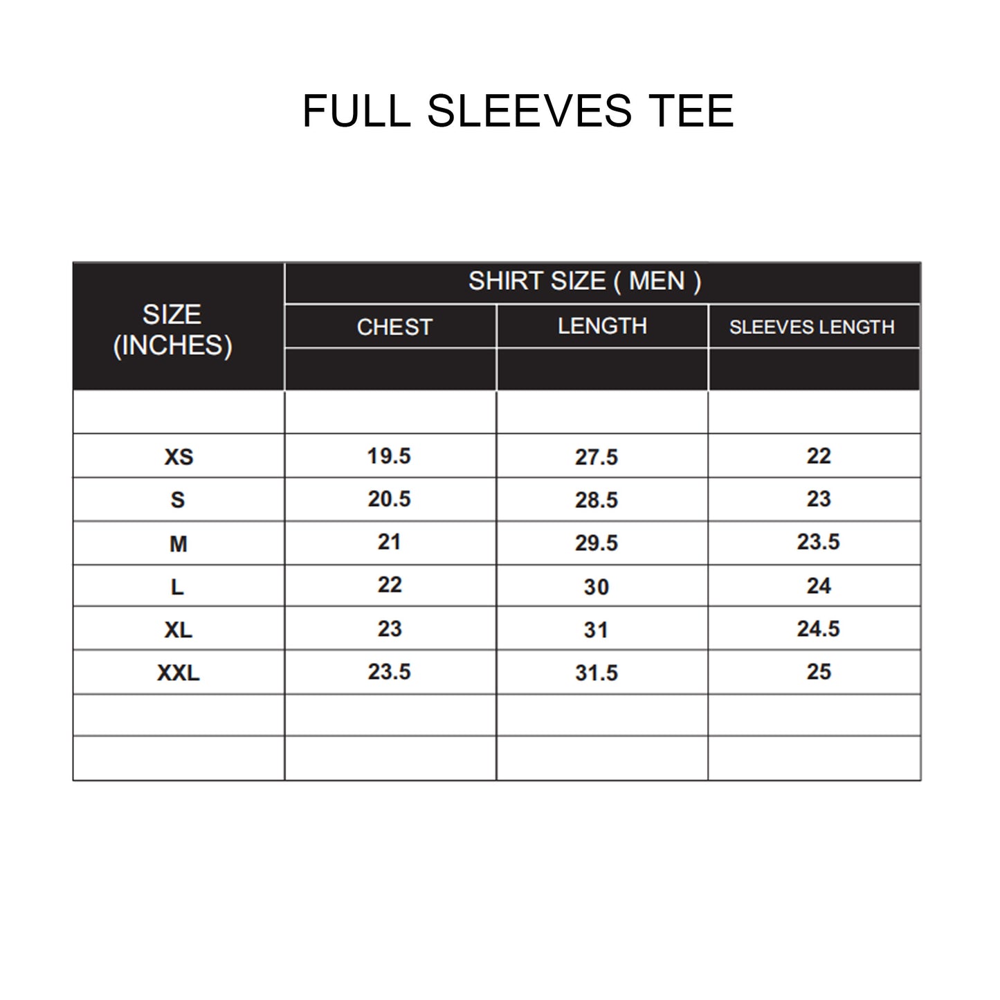 Custom Men Tee Full Sleeves Solid Design - Personalized Tees