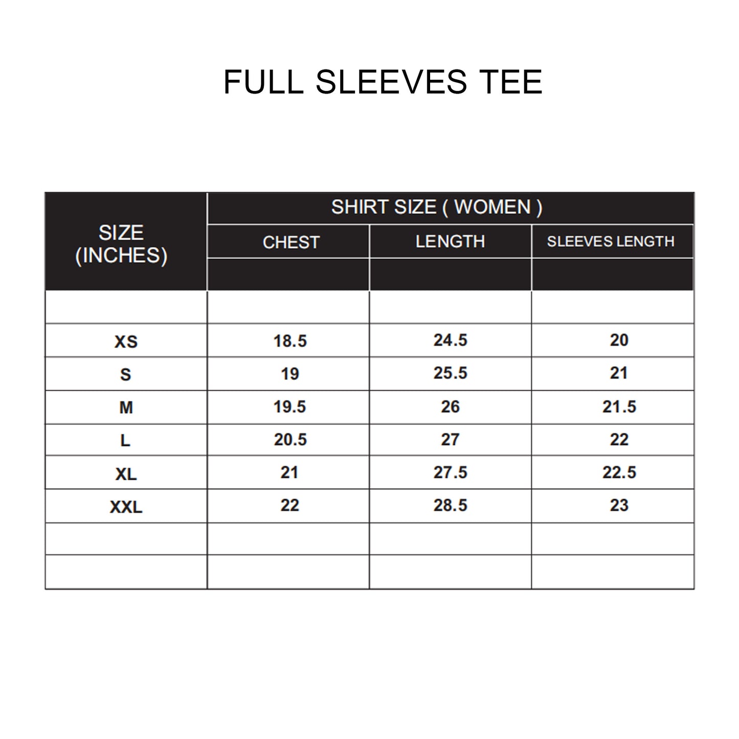 Custom Women Tee Full Sleeves Solid Design - Personalized Tees