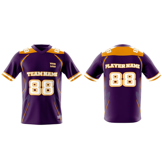 Custom American Football Jersey – Contrast Design – Personalized Jersey