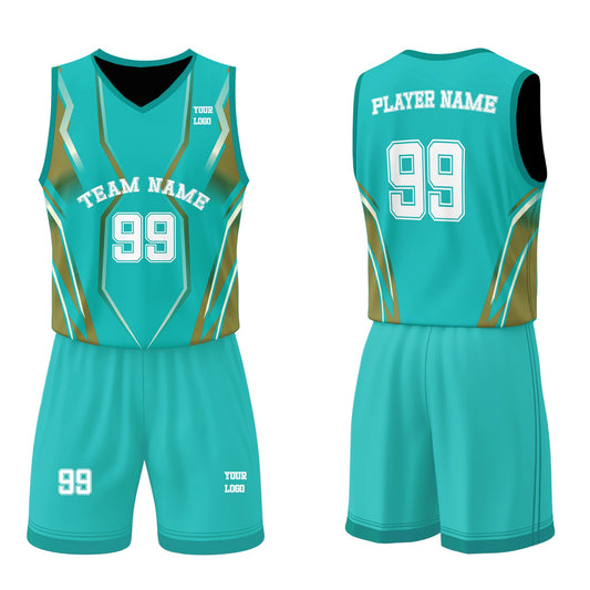 Custom Basketball Uniform – Accent Design – Personalized Teamwear