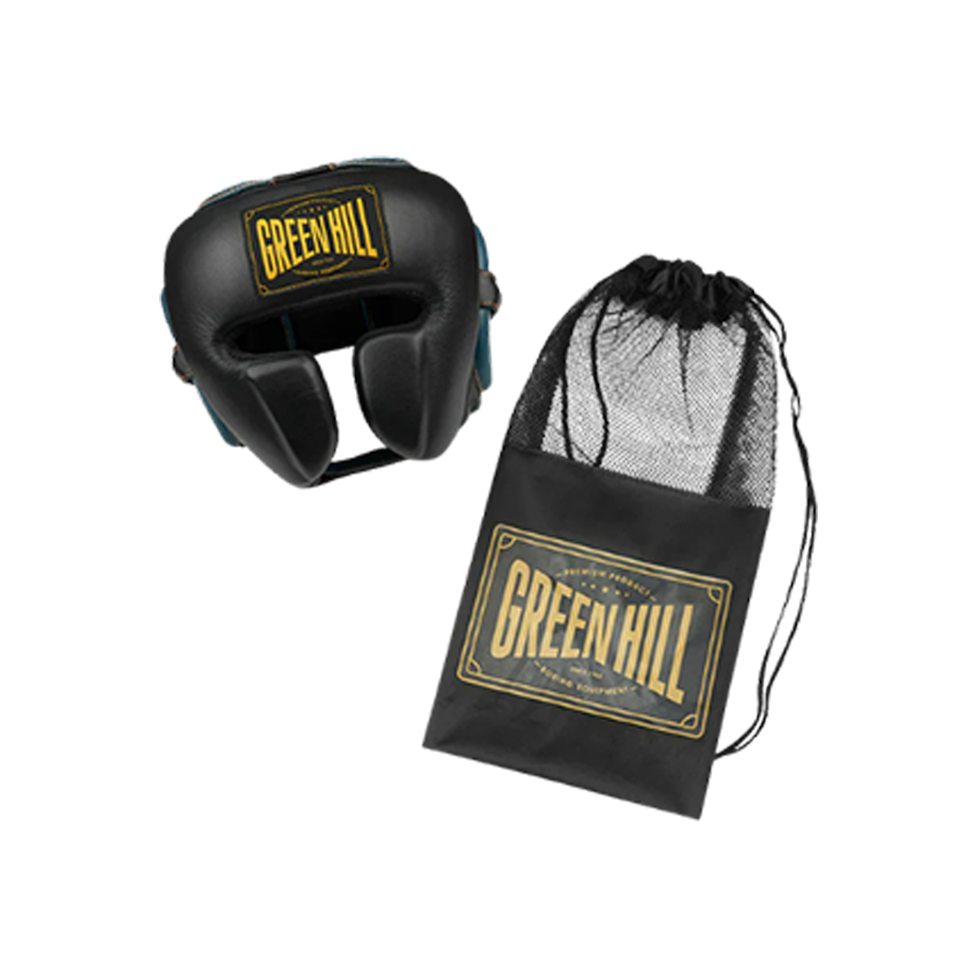 Boxing Head Gear - AZTEC - Blue Black