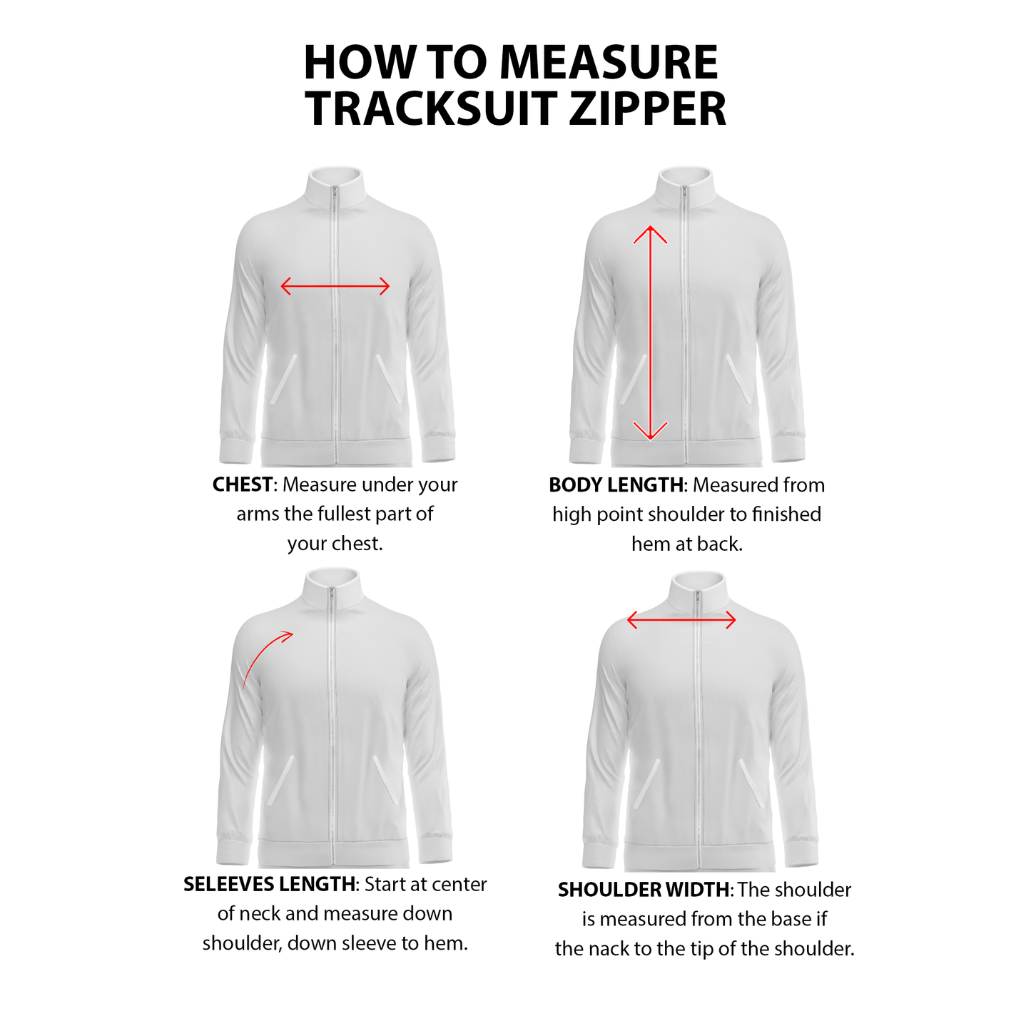 Custom Zip-Up Jacket - Contrast Arc Panel - Personalized Activewear