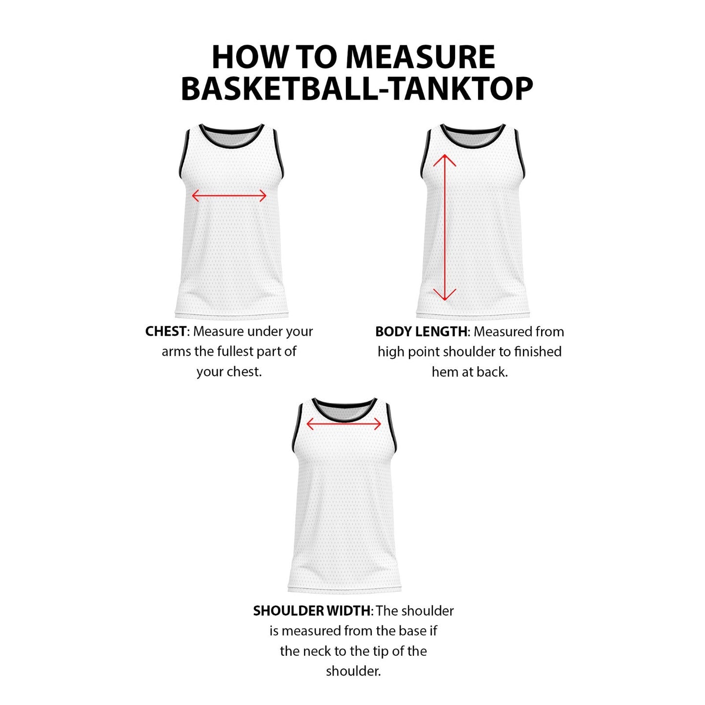 Custom Basketball Tank Top - Vector Two-Tone Personalized Top
