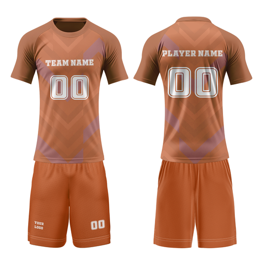 Custom Volleyball Uniform – Abstract Design – Personalized Teamwear