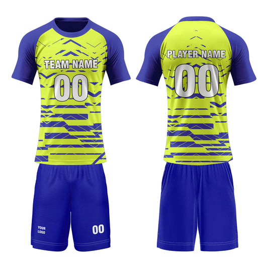 Custom Volleyball Uniform – Abstract Geo Design – Personalized Uniform