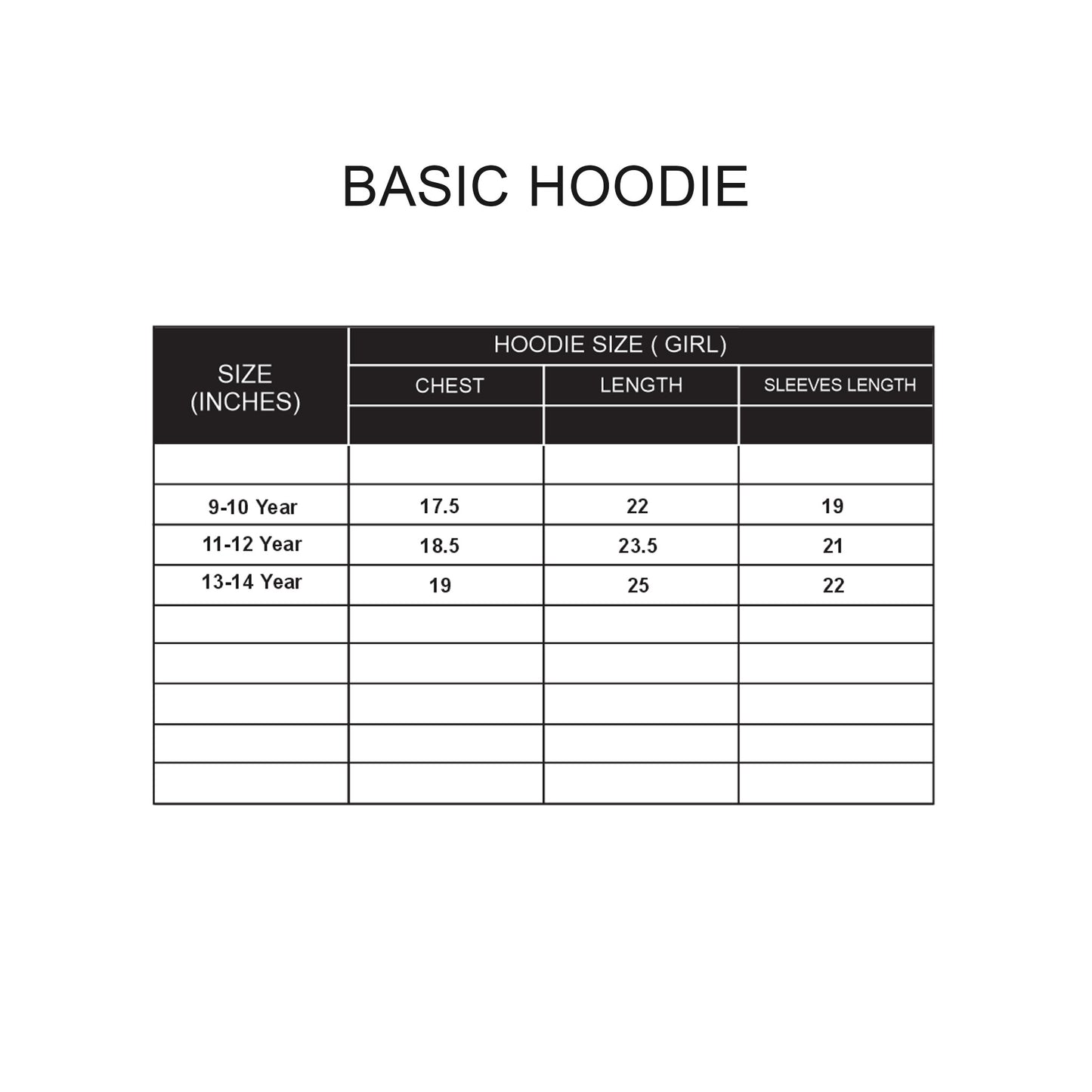 Custom Girls Hoodies - Solid Color - Personalized Sweatshirt