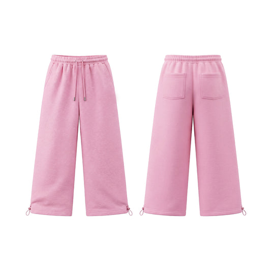 Custom Girls Wide Trouser - Cuff Tie - Personalized Apparel