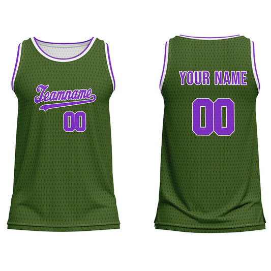 Custom Basketball Tank Top – Solid Color Design – Personalized Gear