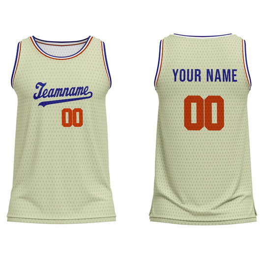 Custom Basketball Tank Top – Light Tone – Personalized Tank Top