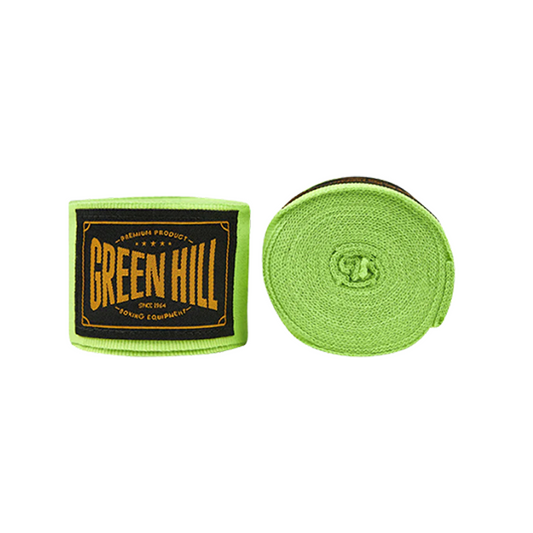 Boxing Hand Wraps - Lime Green