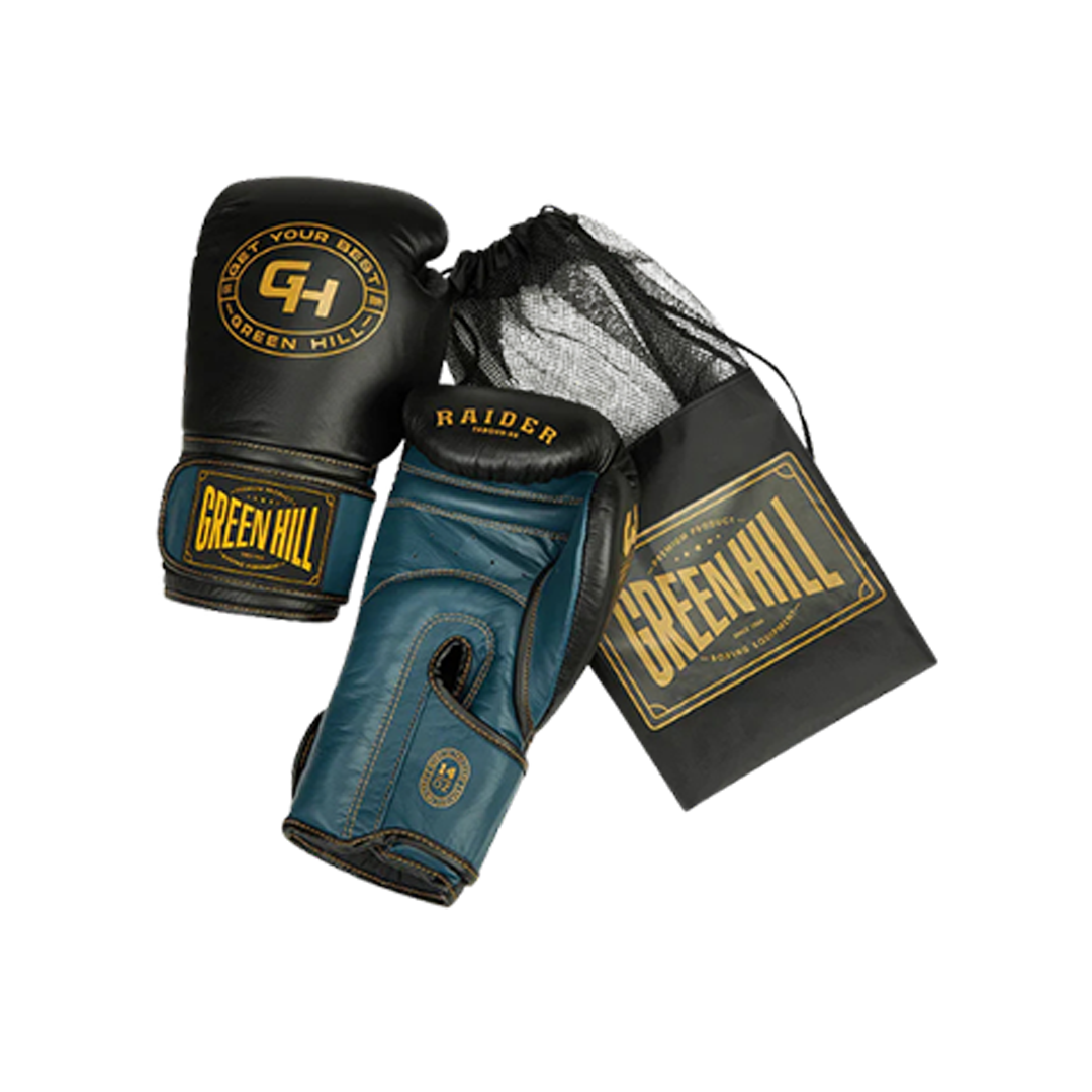 Boxing Gloves - RAIDER - Black Blue