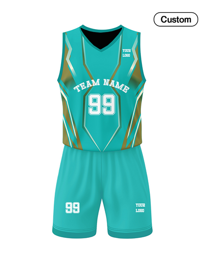 Custom Basketball Uniform – Accent Design – Personalized Teamwear