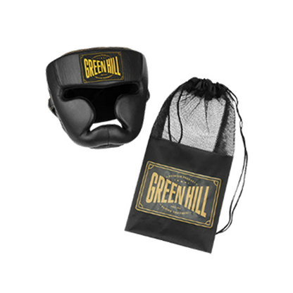 Boxing Head Gear - KEEPER - Black Brown