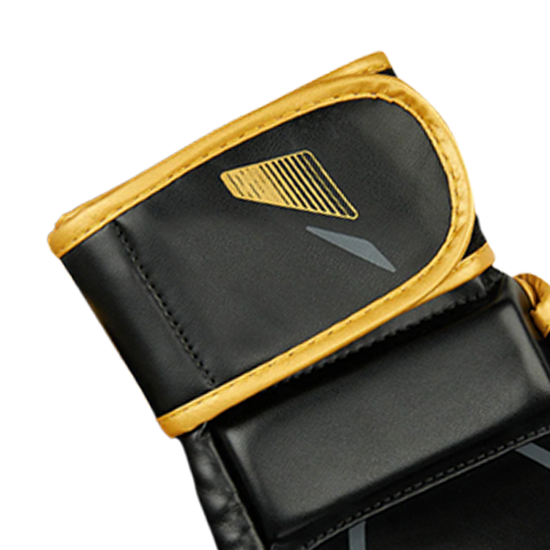 MMA Gloves - HYBRID GOLDEN - IMMAF Approved Faux Leather Fight Gloves