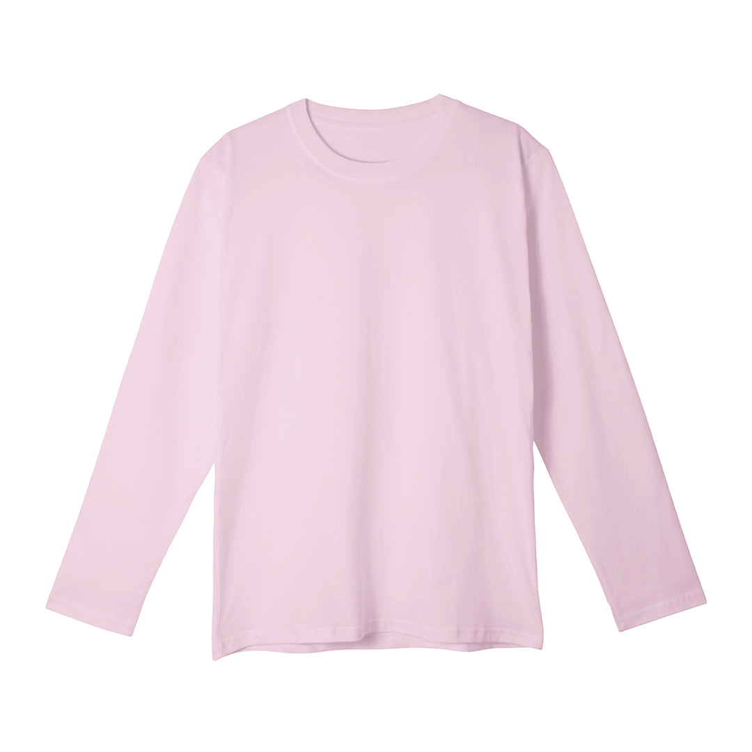 Custom Women Tee Full Sleeves Solid Design - Personalized Tees