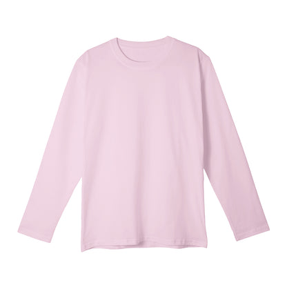 Custom Women Tee Full Sleeves Solid Design - Personalized Tees