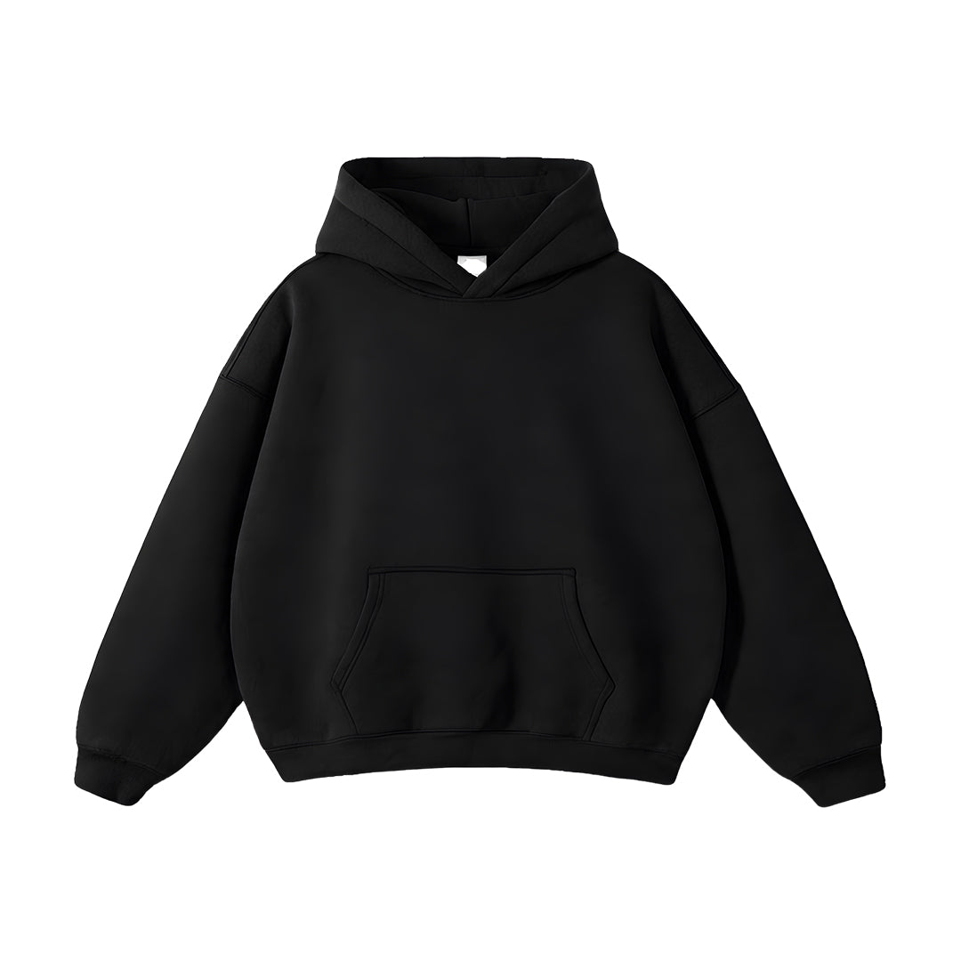 Custom Women Oversized Hoodie - Solid Design Personalized Hood
