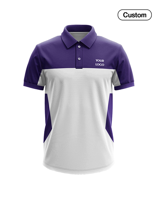 Custom Polo T-Shirt - Raglan Cut & Sew Design Personalized T-Shirt