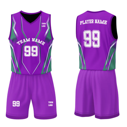 Custom Basketball Uniform – Accent Design – Personalized Teamwear