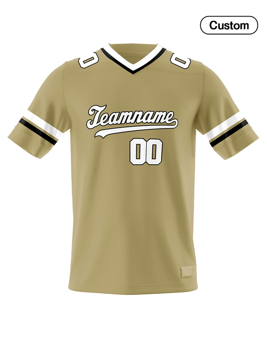 Custom American Football Jersey – White Accent Design – Personalized Gear