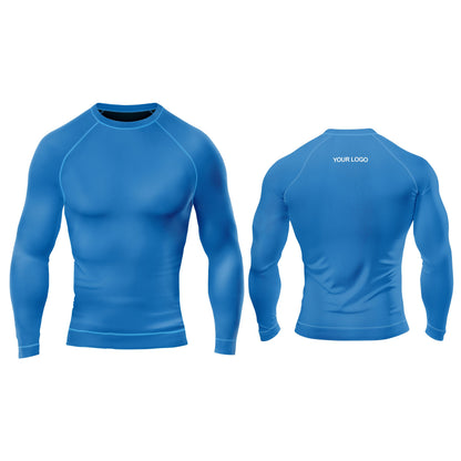 Custom Rash Guard - Solid Color Design - Personalized Gear