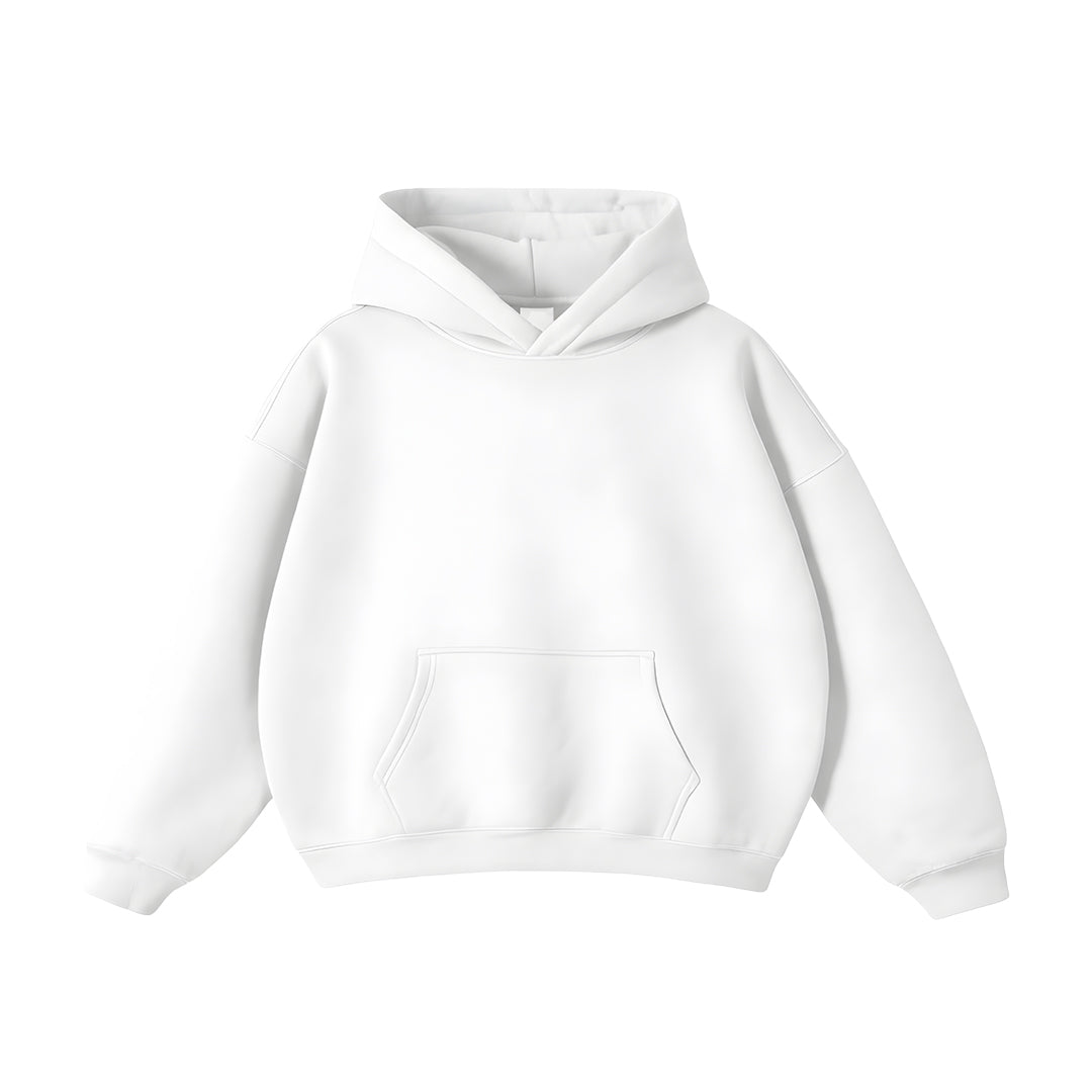 Custom Women Oversized Hoodie - Solid Design Personalized Hood