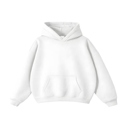 Custom Women Oversized Hoodie - Solid Design Personalized Hood
