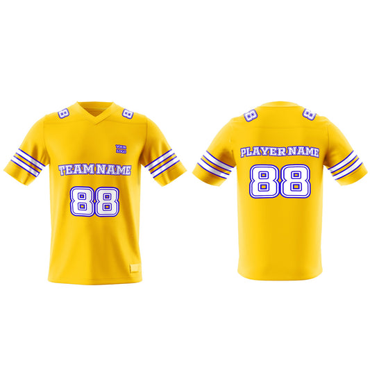 Custom American Football Jersey – Solid Design Personalized Jersey