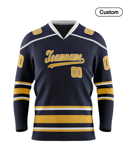 Custom Ice Hockey Jersey - Vector Trim - Personalized Gamewear