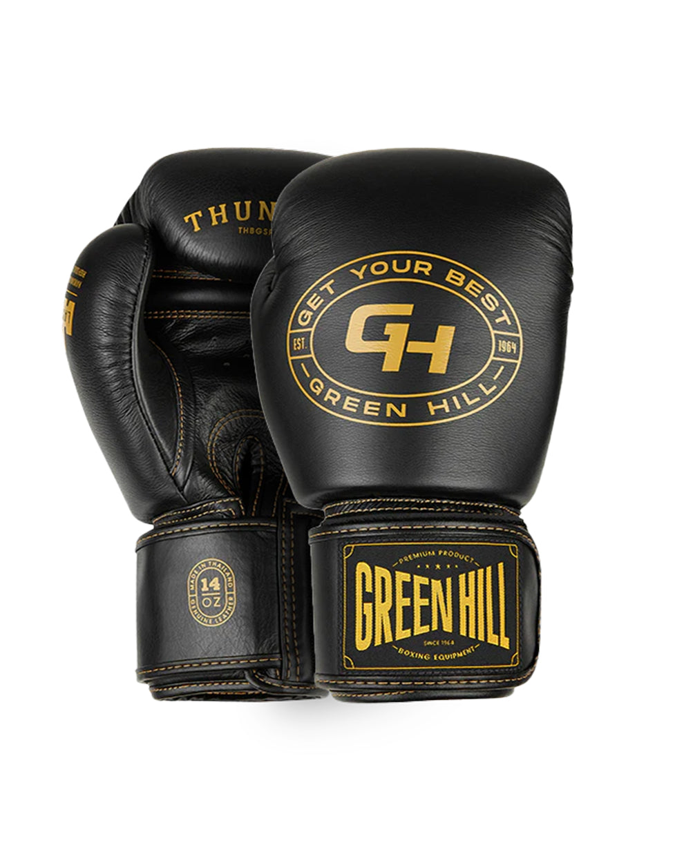 Boxing Gloves - THUNDER - Black