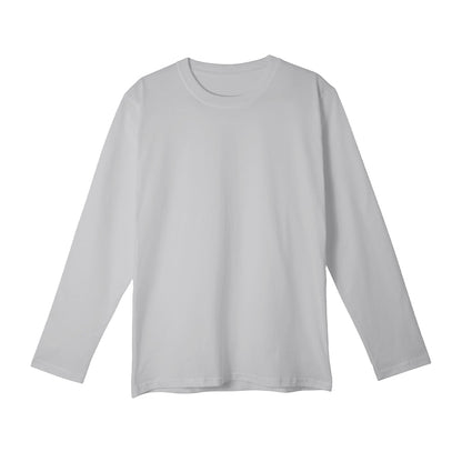 Custom Women Tee Full Sleeves Solid Design - Personalized Tees