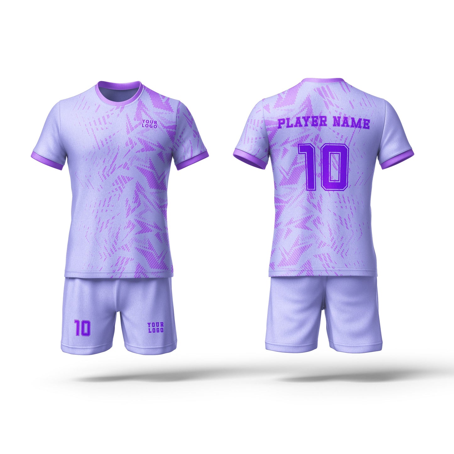 Custom Soccer Uniform – Abstract Design – Personalized Team Kit