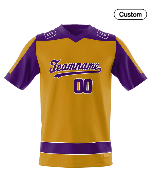Custom American Football Jersey – Contrast Raglan – Personalized Jersey