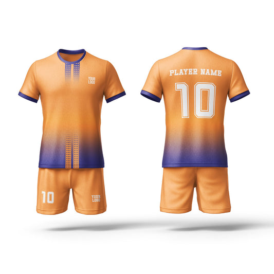 Custom Soccer Uniform – Gradient Design – Personalized Kit