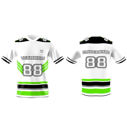 Custom American Football Jersey - Trim Design - Personalized Jersey