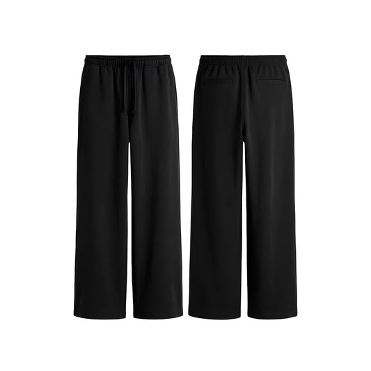 Custom Men Wide Trouser - Solid Design Personalized Bottoms