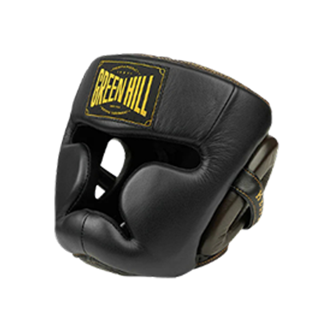 Boxing Head Gear - KEEPER - Black Brown