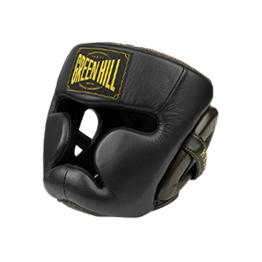 Boxing Head Gear - KEEPER - Black Brown