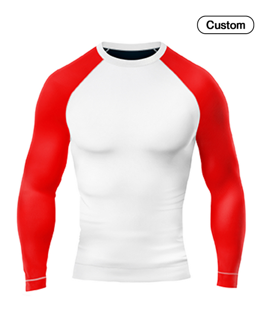 Custom Rash Guard – Multi-Raglan Design – Personalized Gear
