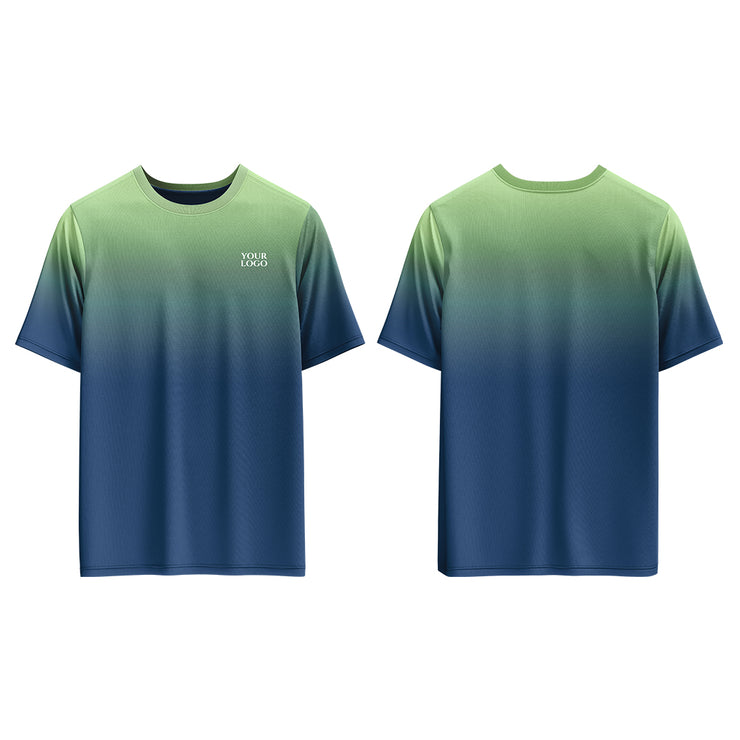 Casual T-Shirt - Gradients Custom Logos & Team Colors