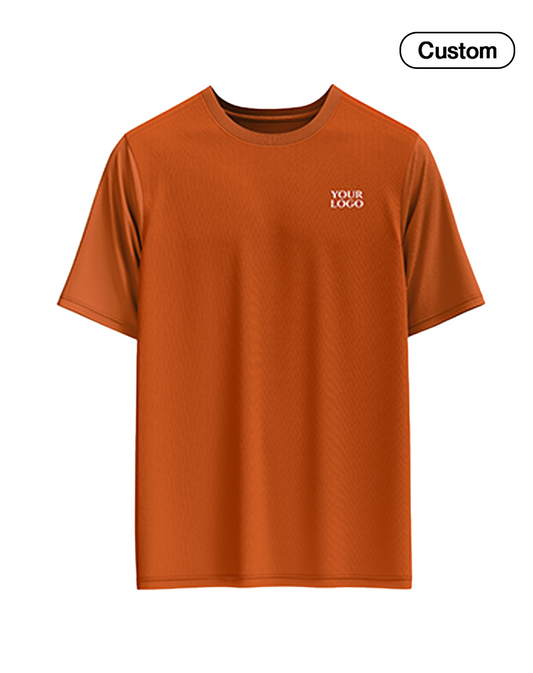 Custom T-Shirt - Solid Color Design - Personalized Casual Wear