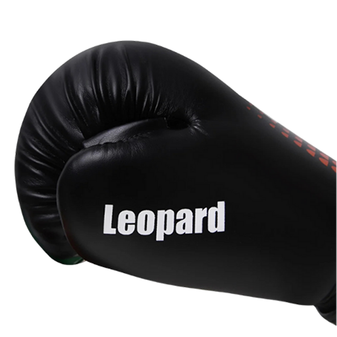 Sparring Gloves - LEOPARD - Vinyl Martial Arts Training Gloves