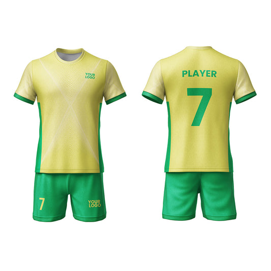 Custom Soccer Uniform - Cross Design - Personalized Kit
