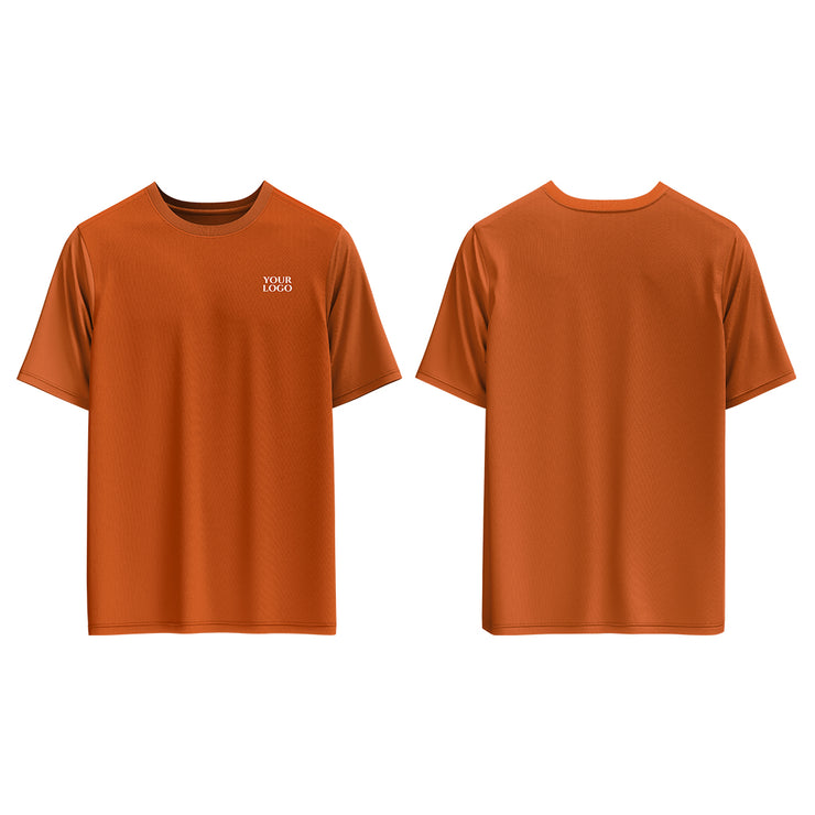 Casual T-Shirt - Solid Custom Logos & Team Colors