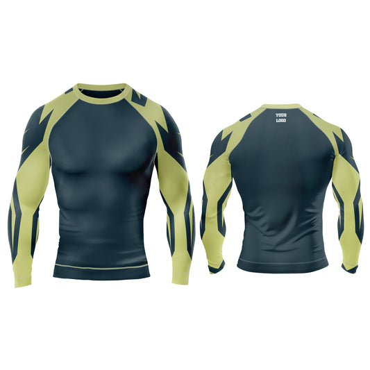 Custom Rash Guard – Multi-Pattern Abstract Personalized Gear