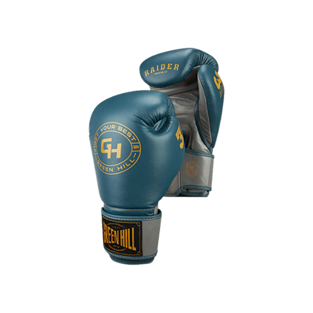 Boxing Gloves - RAIDER - Blue Grey