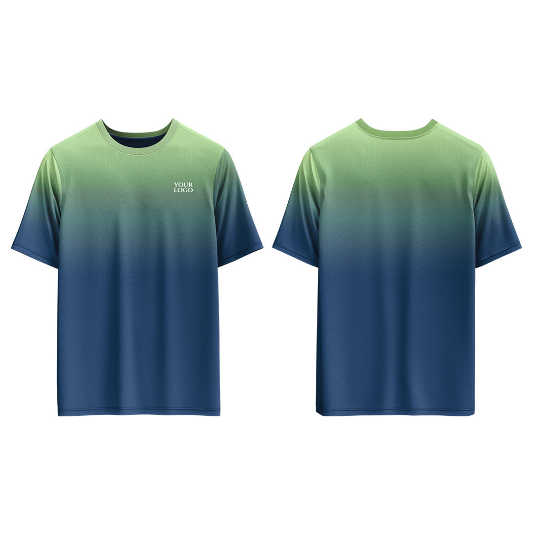 Custom T-Shirt - Gradient Design - Personalized Casual Wear
