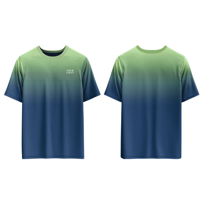Custom T-Shirt - Gradient Design - Personalized Casual Wear