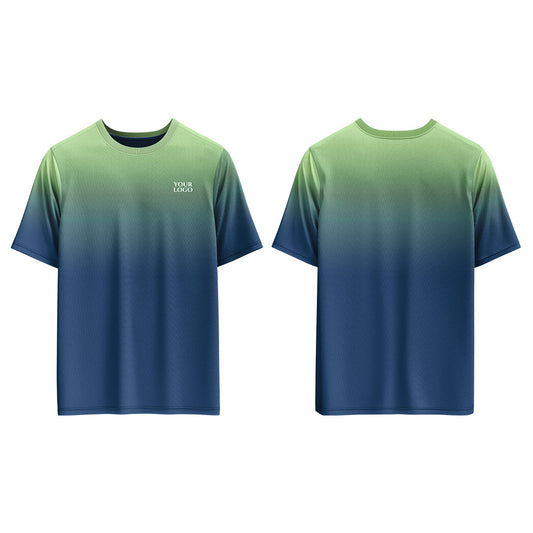 Custom T-Shirt - Gradient Design - Personalized Casual Wear
